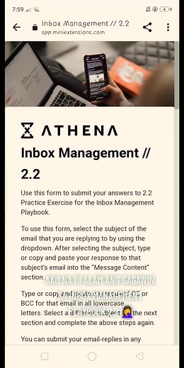 Athena Inbox Management Playbook 2.2
