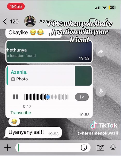 Kshuthi Mina nginomzali eRes: A Shared Location Story