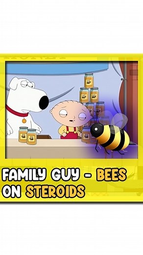 Family Guy 📺 | Family Guy - Bees on Steroids ‎ ‎ ‎ Liked what you see? We upload funny Reels like this daily! Help us reach a broader audience by... | Instagram