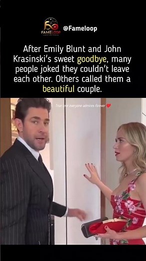 Emily Blunt & John Krasinski's Goodbye Melted Hearts #shorts