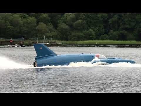 Bluebird K7 On Bute - Bluebirds Last Run On Loch Fad