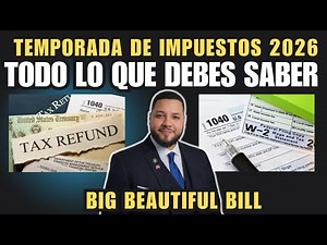 Todo lo que debes saber esta temporada de impuestos 2026 #irs