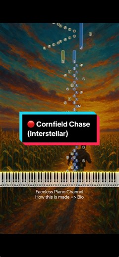 Cornfield Chase Piano Tutorial - Learn Interstellar Easy