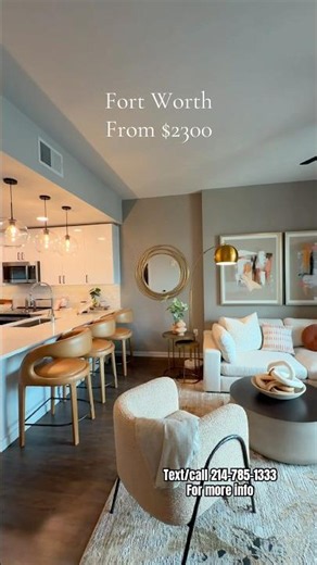 Downtown Fort Worth TX luxury apartments! High rise apts from $2300 #dallasapartments