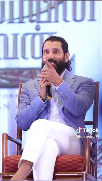 🔥👀 #chiyanvikram #chiyaanvikram #chiyaan #vikram #poniyinselvan #ponniyinselvan #ps2 #PS1 #interview #truelove #irumugan #irumugam #trending #fypシ #viral #azlaga #foryoupage #foryou #fyp #chola #cholastyle #thangalaan