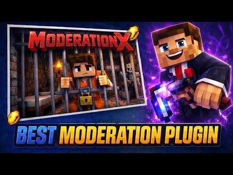 Best Free Staff & Moderation Plugin for Paper & Spigot 🛡️