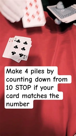 Easy MAGIC TRICK with playing cards!