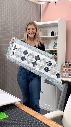 This Monday on At Home with Misty, Misty Doan is whipping up a Friendship Chain Table Runner with flying geese blocks! You won’t want to miss it. Tune in on YouTube, coming soon! | Quilting Deals - Missouri Star Quilt Co