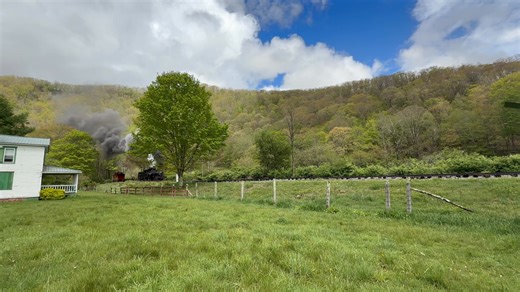 Heisler 6 near milepost 92 during the Cass Spring Photo Special. 05/2025 #iphone16pro | Bryan Burton Photography