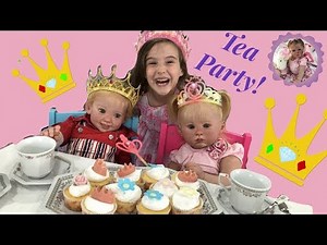 REBORN PRINCESS TEA PARTY! for Fun Friday!