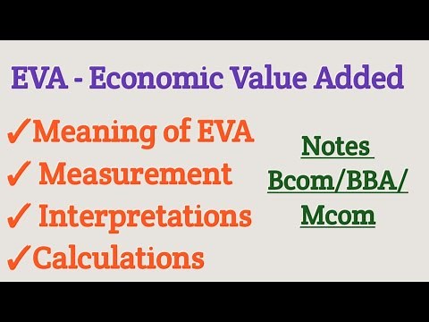 Economic Value Added | EVA | Calculation of EVA | Purpose of EVA | Measurement