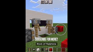 Computer setup in Minecraft build tutorial life hack #shorts