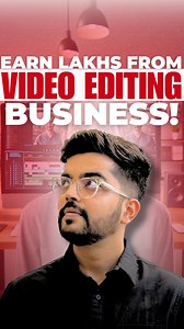Complete Guide👇 Step-by-Step Guide to Earn Lakhs from Video editing My friend earns lakhs by editing videos using a simple method. Here’s how you can do it too! 1. Understand the Demand: Creators, brands, and business owners often don’t edit their own videos. This creates a growing demand for video editors. 2. Why You Should Get Into Video Editing: If you’re interested in starting a video editing business, this secret method can help you find high-paying foreign clients. Before revealing the se