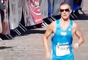 Fans Go Crazy As Marathon Runner’s Privates Fall Out As He Crosses Finish Line (Video) - BlackSportsOnline