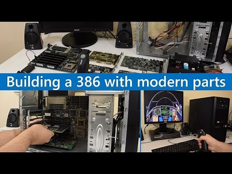 Building a 386 DOS gaming PC with modern parts Roland MT-32