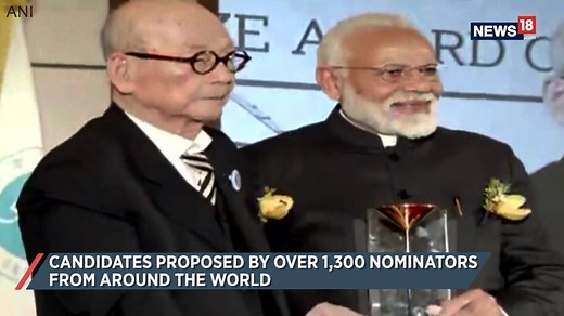 13K views · 257 reactions | PM Narendra Modi today received the prestigious Seoul Peace Prize for 2018 for his contribution to international cooperation and fostering global economic growth. He is the first Indian to be honoured with this award. Read more: https://www.news18.com/news/india/pm-modi-receives-seoul-peace-prize-for-2018-2045053.html | News18 | Facebook