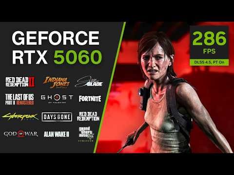 RTX 5060 + Ryzen 5 5600X | 12 Game Benchmark – 1080p & 1440p (DLSS, Ray Tracing, Frame Gen)