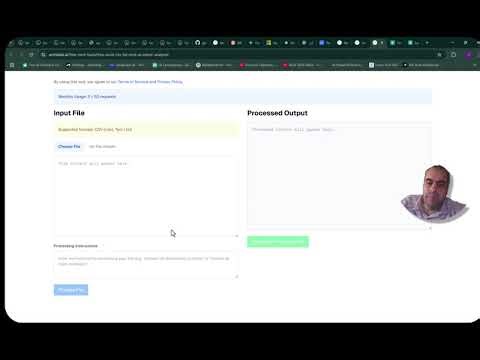 محرر ومحلل الذكاء الاصطناعي لبرنامج Revit Exce CSV TXT