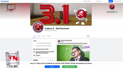 ¡SÍGUENOS EN NUESTRAS REDES SOCIALES! En la página de Facebook de Cadena A – Red Nacional podrás encontrar lo último en información para mantenerte al tanto de todo lo que ocurre en Bolivia y el mundo. ¡Somos noticias, somos Cadena A!📺 Puedes seguirnos aquí ⬇️ https://www.facebook.com/cadenaabolivia/ | Noches Sin Tregua