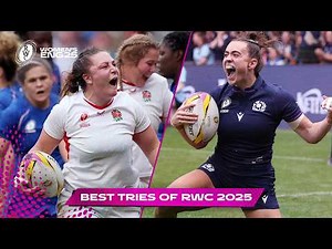 The Moments That Lit Up the Pitch 🤩 | Best Tries from Rugby World Cup 2025