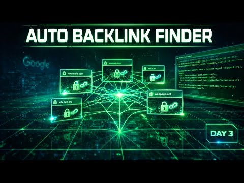 This Python Script Finds Guest Post Sites AND Emails Automatically | Link Building Day 3