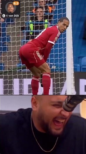 Virgil van Dijk Twerking 😂⚽ #footballbanter #footballshorts