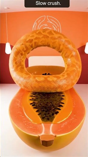 Papaya × Python Slow Coil Compression Bed ASMR