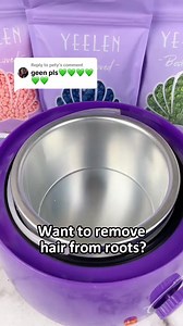 2.7M views · 11K reactions | Replying to @pety Choose it is the best option for hair removal  #yeelen #yeelenwax #yeelenwaxingkit #yeelenamazon #fyp #foryou #waxing #wax #oddlysatisfying #legwax #waxingtiktok #satisfying #asmr # | YeelenOfficial | Facebook