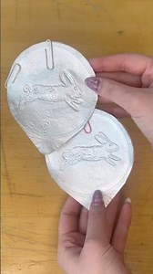 How I made this embossed foil animation! ✨🐇#diy #animation #mixedmedia #analog #tutorial