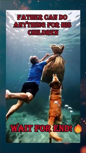 They Threw His Puppies in the River But Papa Dog Jumped in to Save Them 😭🐾