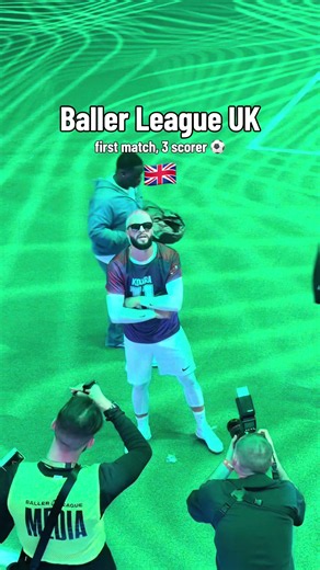 Baller League UK first match: Kodra scores 3 goals
