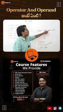 Operators vs Operands in Java | Most Confusing Java Concept Explained | PythonLife