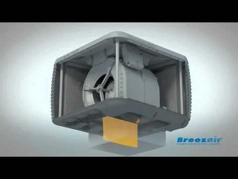 Breezair evaporative cooling overview for homes and commercial business