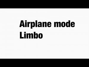 Airplane mode - limbo (lyric video)