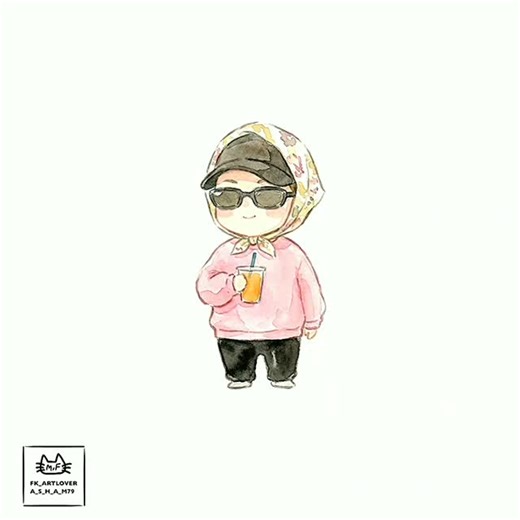 FKARTLOVER on Instagram: "Little pink princess🎀🩷🌈 #firstkhaotung #Khaotungg #fanartdrawing #fanartpainting"