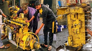 5.3K views · 84 reactions | Full Restoration process of caterpillars Engine #Restoration #TruckEngineRestoration #enginerepair | Asian Process | Facebook