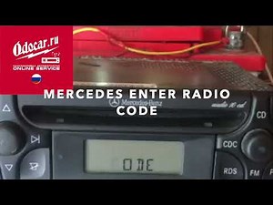 AUDIO 10 MERCEDES enter radio code