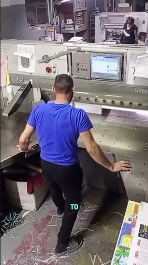 How Do Paper-Cutting Machines Prevent Accidents? #shorts