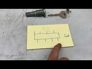 2006 Jeep Liberty keyed ignition lock