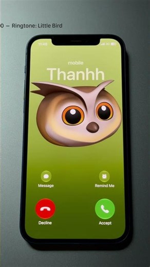 iPhone 12 Incoming call – iOS 27 Developer Beta 3, Little Bird #iPhone #iPhone12 #Ringtone #Apple