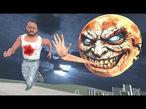 Scary Moon Wakeup & Ate Franklin In Indian Bike Driving 3d