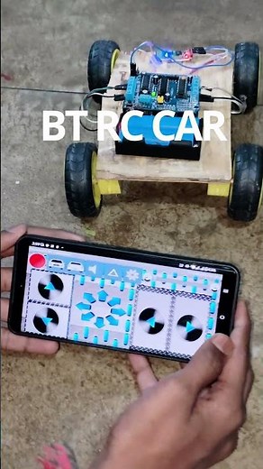 Bluetooth Controlled Arduino RC Car 🚗🔥| Control with Phone!