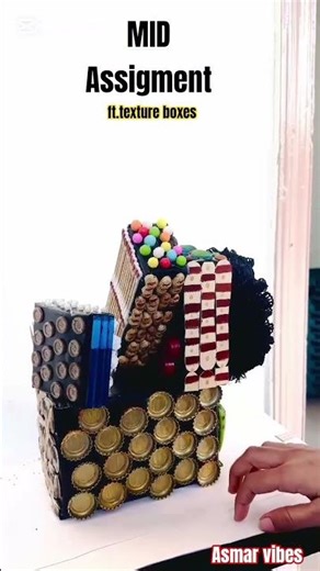 Exploring Textures 🎨🧵 MID Project | Art & Creativity