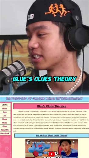 Blues clues Theory #theory #scarystories #jumpersjump #mystery #conspiracytheory