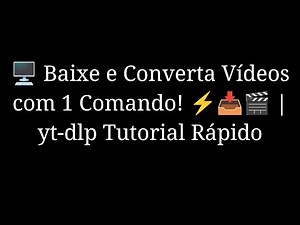 How to Download and Convert Videos with 1 Command Using yt-dlp! (Quick and Easy)