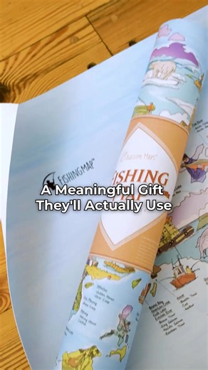 The Fishing Map ️ 250+ of the world's best Fishing Spots and what fish to catch.  Why is this the best gift ever for someone who loves fishing but has everything? ✅ a unique gift they haven't seen before ✅ actually super useful as a towel and with all the information ✅ our no #1 feedback: "their eyes lit up when getting this gift" Shipping worldwide and already shipped to over 130 countries. Get yours now! | Awesome Maps | Facebook