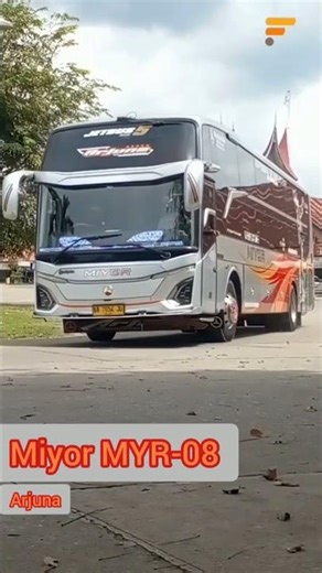 Bus Miyor MYR-08 "Arjuna" Berangkat Menuju Pulau Jawa