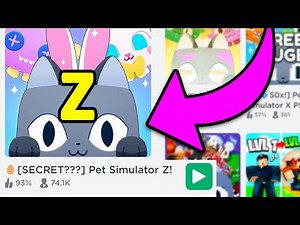 How to JOIN Pet Simulator Z.. ROBLOX