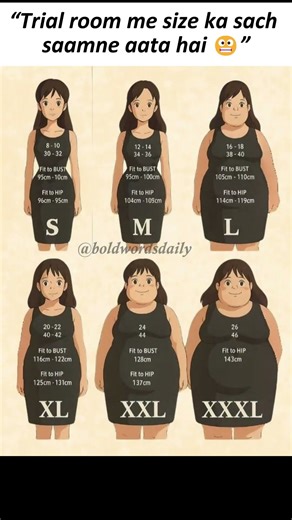 Size guide samajhna h to. Galat size lene ka confusion hamesha ke liye khatam. 💯