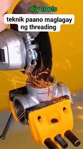 Wow, nice tools to. Make. Threads. #tools #diy #tipsandtricks #diytools #diytutorial #plumbing | chris amazing stories